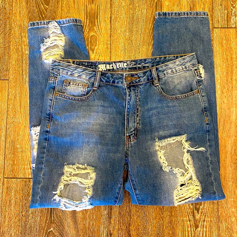 NWT Machine low-next mode jean